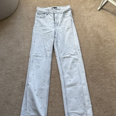 Pretty jeans from the brand Maje with stars