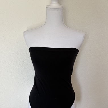 Bandeau body senza cuciture Bershka nero - M/L