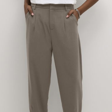 beige Stoffhose - knitterfei