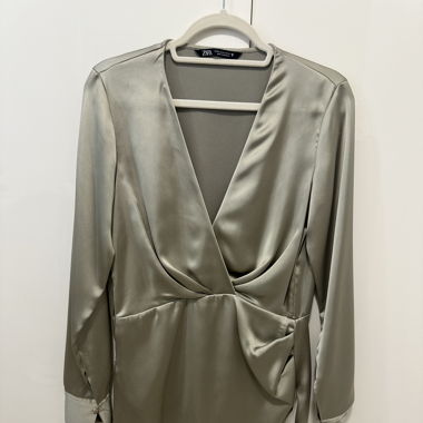 Satin Kleid