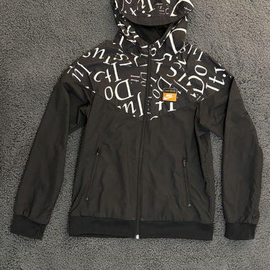 Nike Windrunner Jacke Schwarz Kinderjacke, Gr. L (147-158CM)