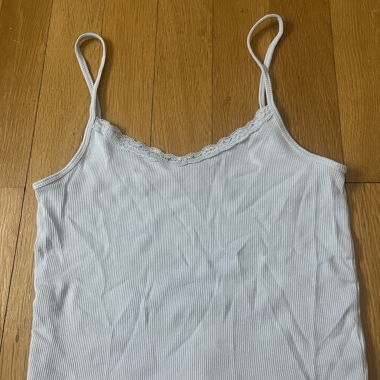 Light blue H&M lace top
