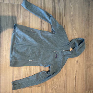 Giacca in pile Patagonia con cappuccio