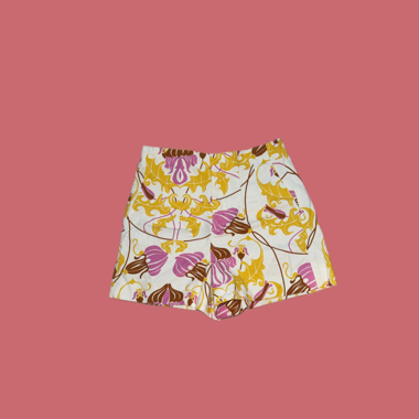 Short imprimé floral
