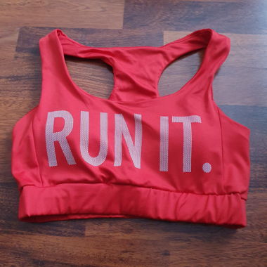 Roter Sport-BH