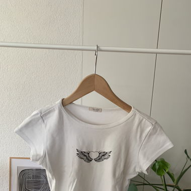 Brandymelville Croptop with small Angelwings