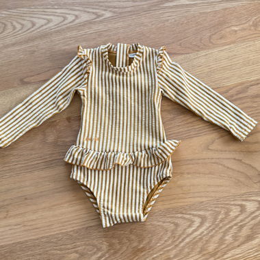 Gestreifter Baby-Badeanzug Liewood