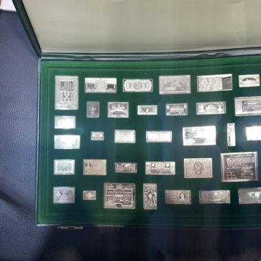 Die weltweit grössten Banknoten in Silber