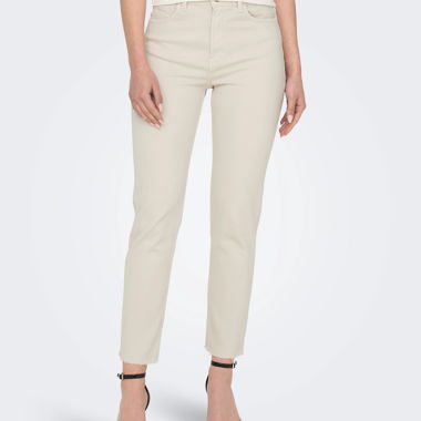 ONLEMILY HOHE TAILLE GERADE GESCHNITTEN JEANS 