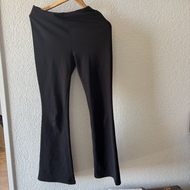 Black Flared Pants