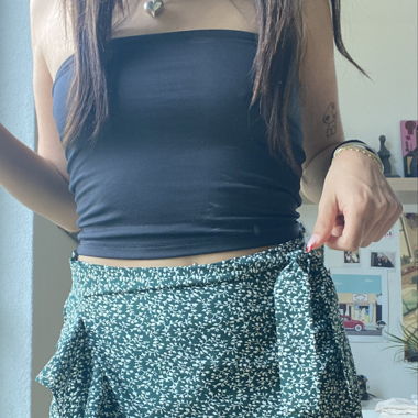 Skirt flower adjustable 