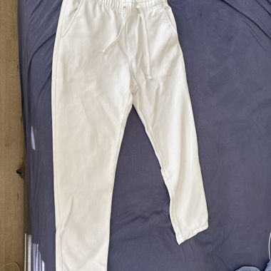 White Jogging Pants