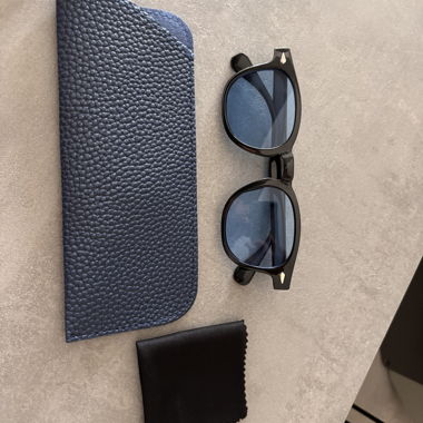 Blue sunglasses
