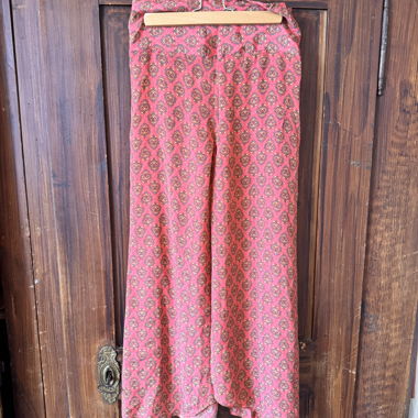 Silk trousers