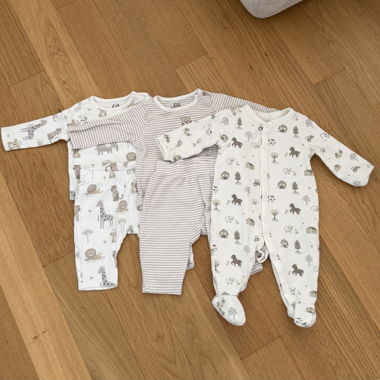 Baby Set mit Safari-Motiv Gr.62