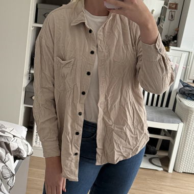 Cord Bluse