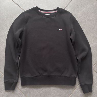 Schwarzes Tommy Jeans Sweatshirt Grösse XS