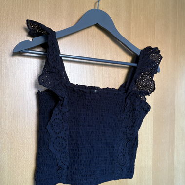 Top Senza Maniche in Pizzo