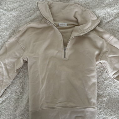 Half-Zip beige