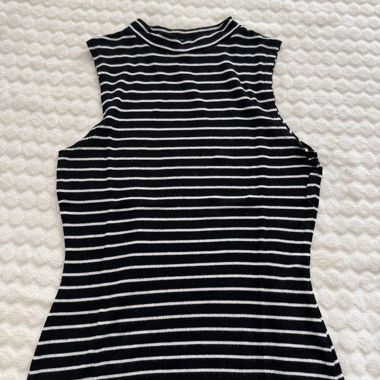 Striped Sleeveless Top