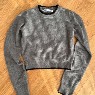 Pullover in Grau