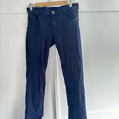Blaue Chino