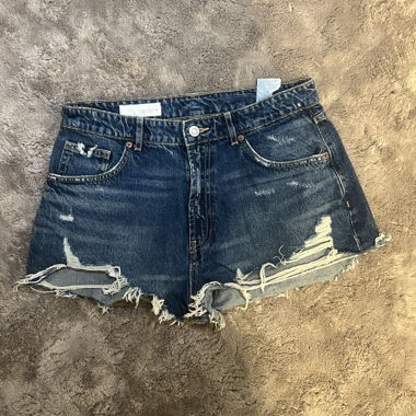 Short Zara en jean