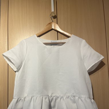 Blouse à volant 