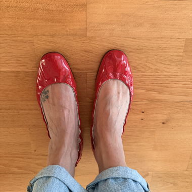 Ballerine rosse Dolce & Gabbana