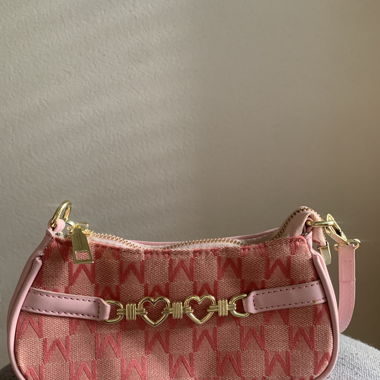 Rosa Handtasche