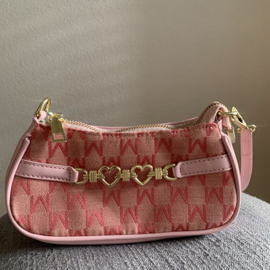 Rosa Handtasche