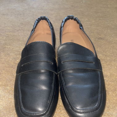 Elegante schwarze Schuhe