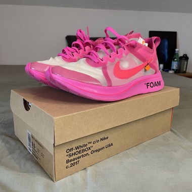 Nike x Off-White Zoom Fly rosa