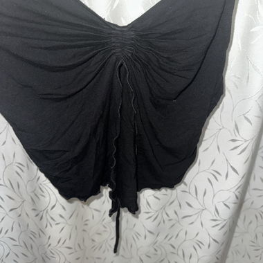 Top con arricciatura & coulisse regolabile