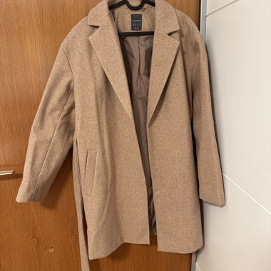 Cappotto Primark con cintura da annodare, taglia 36