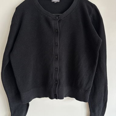 Cardigan nero di Naturaline Bio