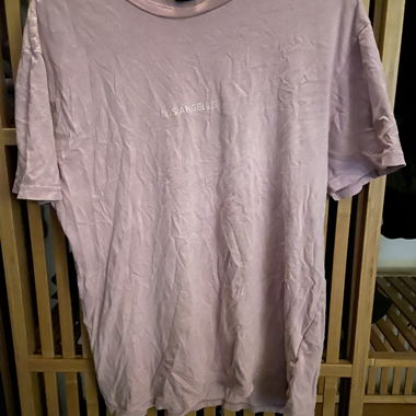 Oversized Pink T-Shirt L