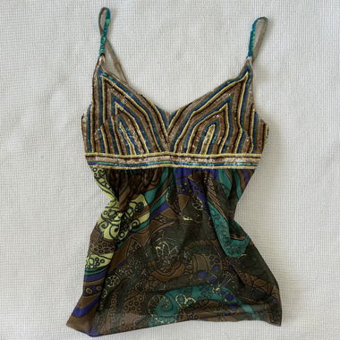 Top d'été Vintage