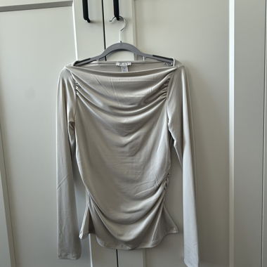Grey Long-Sleeve Top