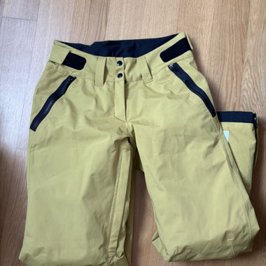 Pantaloni da sci Adidas Terrex Giallo (giallo senape)