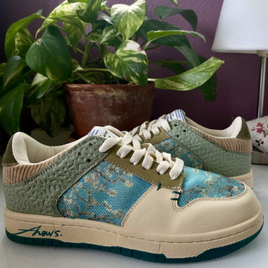 Sneakers Van Gogh Blumen