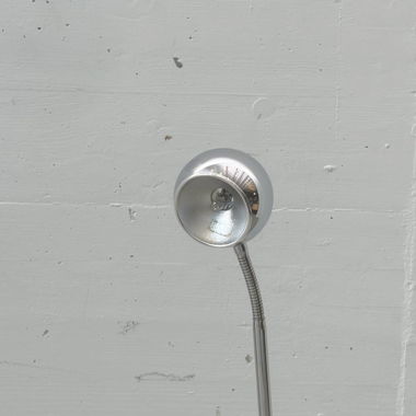 Lampe de table Chrome Space Age, années 1970