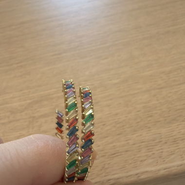 Multicolor hoops
