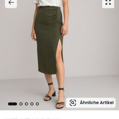 Gonna lunga verde 36