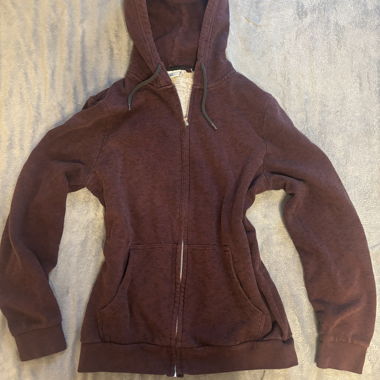 C&A Bordeaux Hooded Jacket M