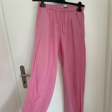 Leinenhose Bershka