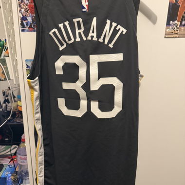 NBA Durant 35 Nike Warriors Jersey