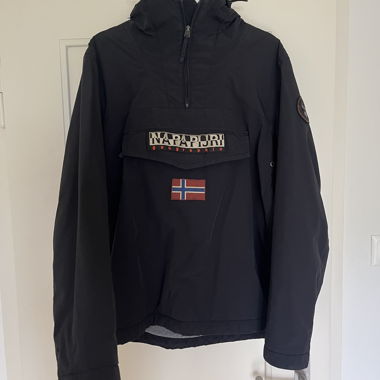 Black winter jacket