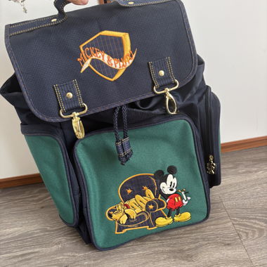 Zaino vintage Mickey & Pluto Disney