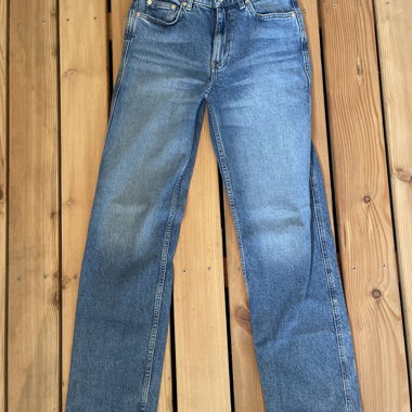 Jeans Arket a gamba dritta blu